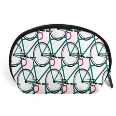 Bicycle Cycling Bike Green Sport Accessory Pouches (large)  by Mariart