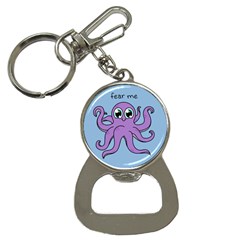 Colorful Cartoon Octopuses Pattern Fear Animals Sea Purple Button Necklaces