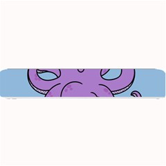 Colorful Cartoon Octopuses Pattern Fear Animals Sea Purple Small Bar Mats by Mariart