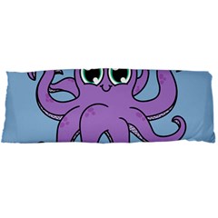 Colorful Cartoon Octopuses Pattern Fear Animals Sea Purple Body Pillow Case Dakimakura (two Sides) by Mariart