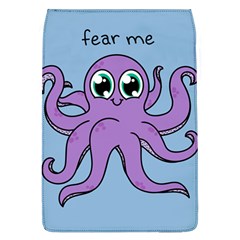 Colorful Cartoon Octopuses Pattern Fear Animals Sea Purple Flap Covers (l) 