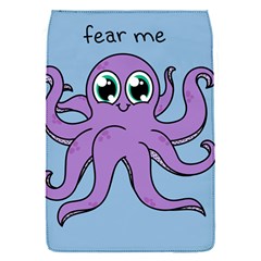 Colorful Cartoon Octopuses Pattern Fear Animals Sea Purple Flap Covers (s)  by Mariart