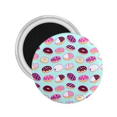 Donut Jelly Bread Sweet 2 25  Magnets by Mariart