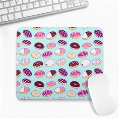 Donut Jelly Bread Sweet Large Mousepads by Mariart