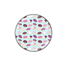 Donut Jelly Bread Sweet Hat Clip Ball Marker by Mariart