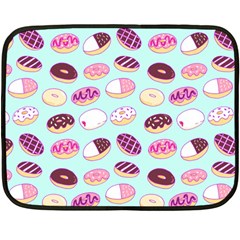 Donut Jelly Bread Sweet Fleece Blanket (mini) by Mariart