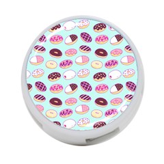 Donut Jelly Bread Sweet 4-port Usb Hub (one Side) by Mariart