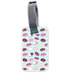 Donut Jelly Bread Sweet Luggage Tags (two Sides) by Mariart