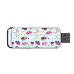 Donut Jelly Bread Sweet Portable Usb Flash (two Sides) by Mariart