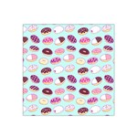 Donut Jelly Bread Sweet Satin Bandana Scarf Front