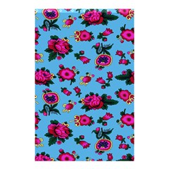 Crown Red Flower Floral Calm Rose Sunflower Shower Curtain 48  X 72  (small)  by Mariart