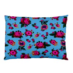 Crown Red Flower Floral Calm Rose Sunflower Pillow Case (two Sides) by Mariart