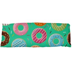 Doughnut Bread Donuts Green Body Pillow Case Dakimakura (two Sides)