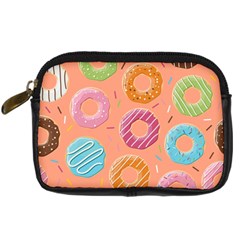 Doughnut Bread Donuts Orange Digital Camera Cases