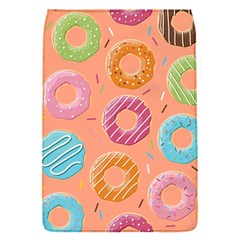 Doughnut Bread Donuts Orange Flap Covers (s)  by Mariart