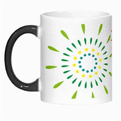 Fireworks Illustrations Fire Partty Polka Morph Mugs by Mariart