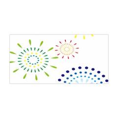 Fireworks Illustrations Fire Partty Polka Yoga Headband by Mariart