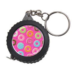 Doughnut Bread Donuts Pink Measuring Tapes by Mariart