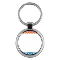 Fish Scales Dragon Circle Key Chains (round)  by Mariart