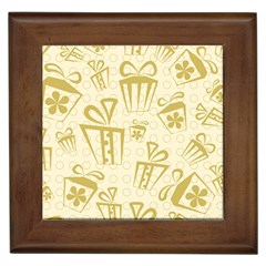 Gift Party Polka Grey Framed Tiles