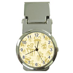 Gift Party Polka Grey Money Clip Watches