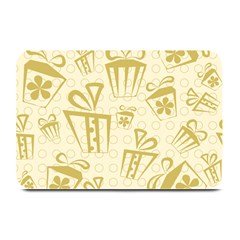 Gift Party Polka Grey Plate Mats by Mariart