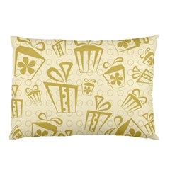 Gift Party Polka Grey Pillow Case by Mariart