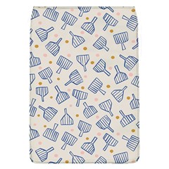 Glass Polka Circle Blue Flap Covers (l) 