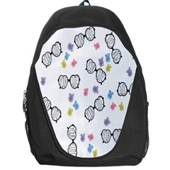 Glasses Bear Cute Doll Animals Backpack Bag