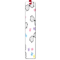 Glasses Bear Cute Doll Animals Large Book Marks by Mariart