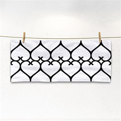 Heart Background Wire Frame Black Wireframe Cosmetic Storage Cases by Mariart