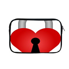 Heart Padlock Red Love Apple Macbook Pro 13  Zipper Case by Mariart