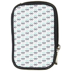 Glasses Black Blue Compact Camera Cases