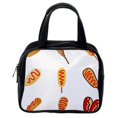 Hot Dog Buns Sate Sauce Bread Classic Handbags (one Side)