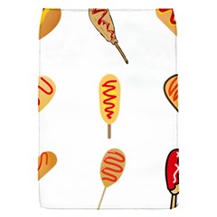 Hot Dog Buns Sate Sauce Bread Flap Covers (s)  by Mariart