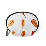 Hot Dog Buns Sate Sauce Bread Accessory Pouches (Small)  Back