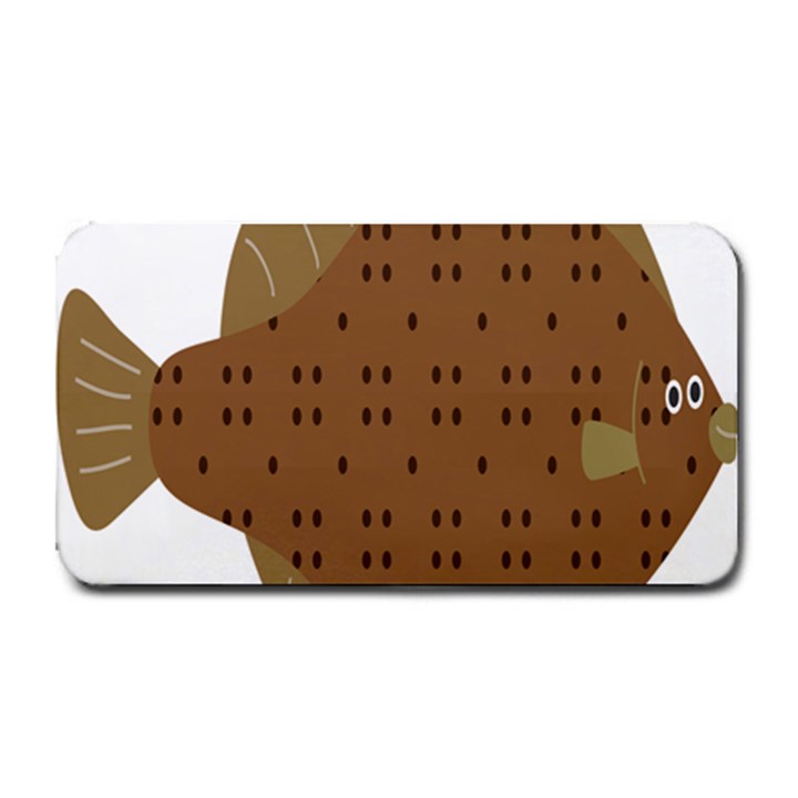 Illustrain Animals Reef Fish Sea Beach Water Seaword Brown Polka Medium Bar Mats