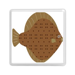 Illustrain Animals Reef Fish Sea Beach Water Seaword Brown Polka Memory Card Reader (square)  by Mariart