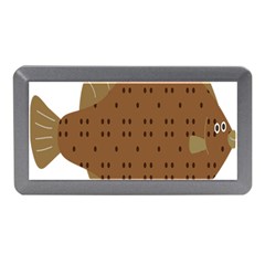 Illustrain Animals Reef Fish Sea Beach Water Seaword Brown Polka Memory Card Reader (mini) by Mariart