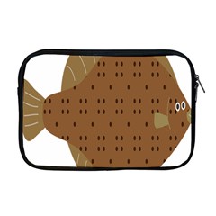 Illustrain Animals Reef Fish Sea Beach Water Seaword Brown Polka Apple Macbook Pro 17  Zipper Case by Mariart