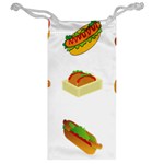 Hot Dog Buns Sauce Bread Jewelry Bag Back