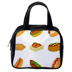 Hot Dog Buns Sauce Bread Classic Handbags (one Side)