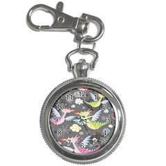 Dragonfly Animals Dragom Monster Fair Cloud Circle Polka Key Chain Watches by Mariart