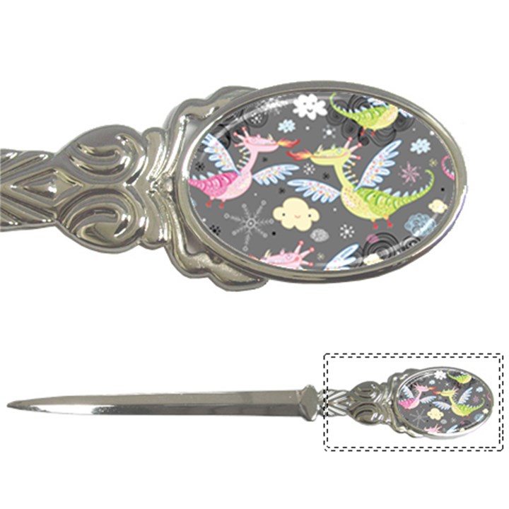 Dragonfly Animals Dragom Monster Fair Cloud Circle Polka Letter Openers