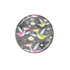 Dragonfly Animals Dragom Monster Fair Cloud Circle Polka Hat Clip Ball Marker by Mariart