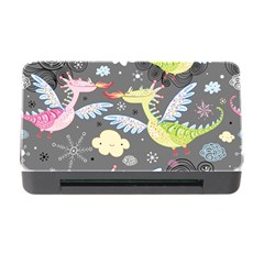 Dragonfly Animals Dragom Monster Fair Cloud Circle Polka Memory Card Reader With Cf by Mariart