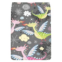 Dragonfly Animals Dragom Monster Fair Cloud Circle Polka Flap Covers (s) 