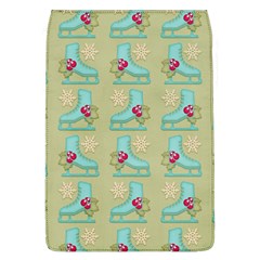 Ice Skates Background Christmas Flap Covers (l)  by Mariart