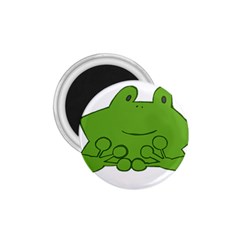 Illustrain Frog Animals Green Face Smile 1 75  Magnets by Mariart