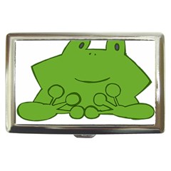 Illustrain Frog Animals Green Face Smile Cigarette Money Cases by Mariart